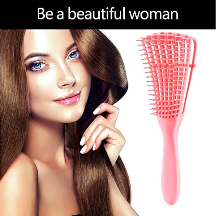 A.DASHER 3 Pack Hair Detangler Brush for Afro America/African Hair Textured 3a to 4c Kinky Wavy/Curly/Coily/Wet/Dry/Oil/Thick/Long Hair, Detangling Brush for Natural Hair, Exfoliating Your Scalp for Beautiful - Image 2